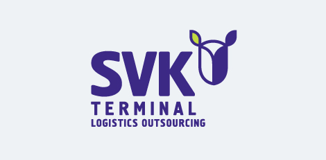 Разработка логотипа и фирменного стиля для «SVK - Terminal»